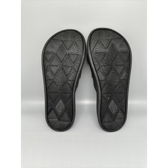 Chaco Chillos‎ Slide Black/Grey Comfort Sandal JCH108445 Men\'s US Sz 13 main image 6
